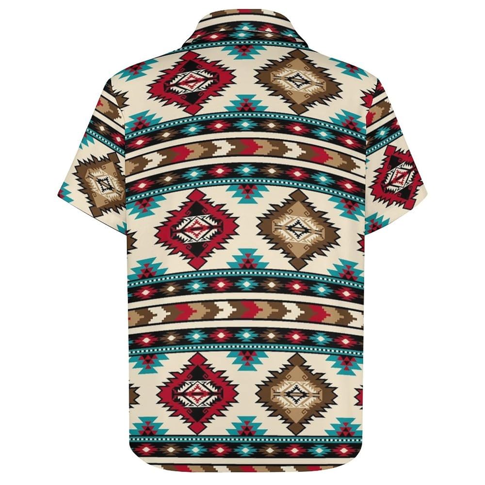 Amazon.com: Lurhonp Mens Western Aztec Print Casual Short